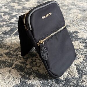 Bolsetta™ RFID Blocking Snap-On Magnetic Phone Pouch - Beltless Hip Bag - NWT